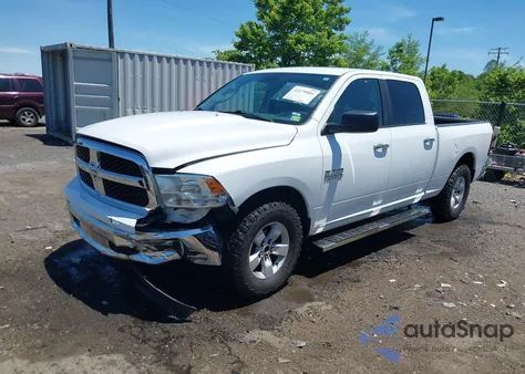 2017 Ram 1500 Slt 4X4 6'4 Box из США, поврежденный, VIN 1C6RR7TT3HS770180